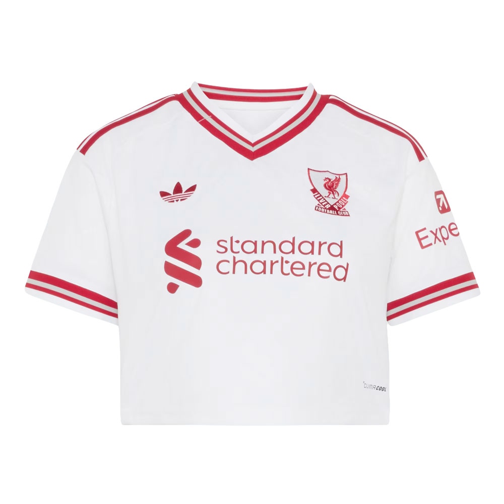Cropped Liverpool FC Away Women Kit 26/27